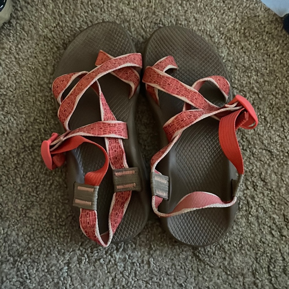 Gently worn chaco sandals. Comfortable.